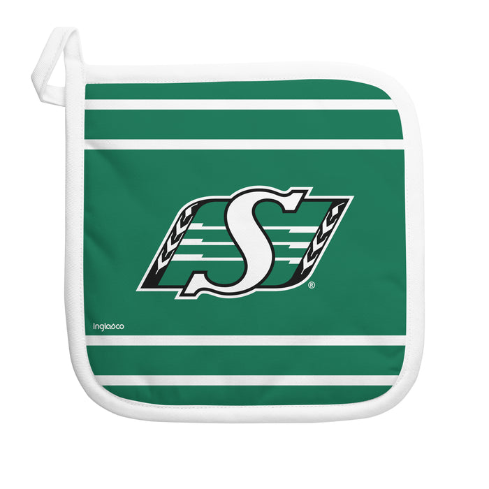 CFL Saskatchewan Roughriders Kitchen Towel & Pot Holder Sets