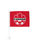 Canada Soccer Double-Sided 11x15 Car Flag