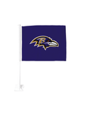 Baltimore Ravens Double-Sided 11x15 Car Flag