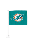 Miami Dolphins Double-Sided 11x15 Car Flag