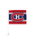 Montreal Canadiens Double-Sided 11x15 Car Flag