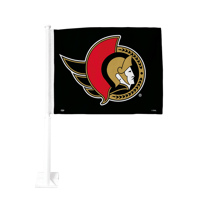 NHL Ottawa Senators Double-Sided 11x15 Car Flag