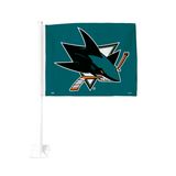 NHL San Jose Sharks Double-Sided 11x15 Car Flag
