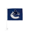 Vancouver Canucks Double-Sided 11x15 Car Flag