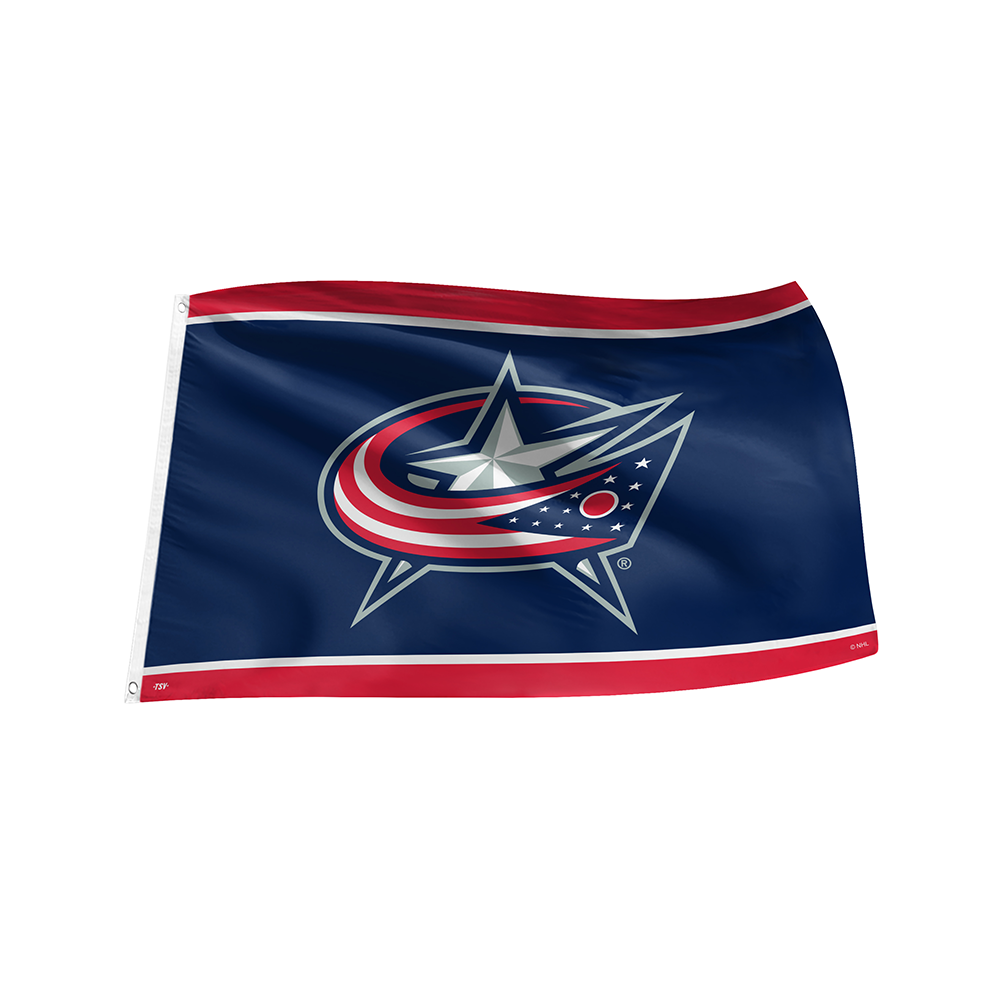 NHL Columbus Blue Jackets 3x5 Flag with Grommets