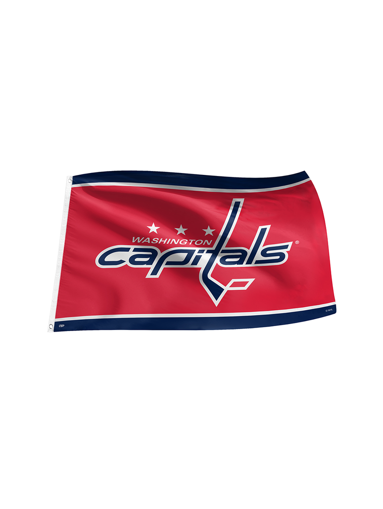 Washington Capitals 3x5 Skate Flag with Grommets