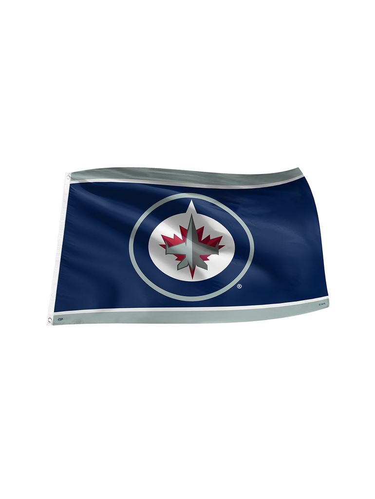 Winnipeg Jets 3x5 Skate Flag with Grommets