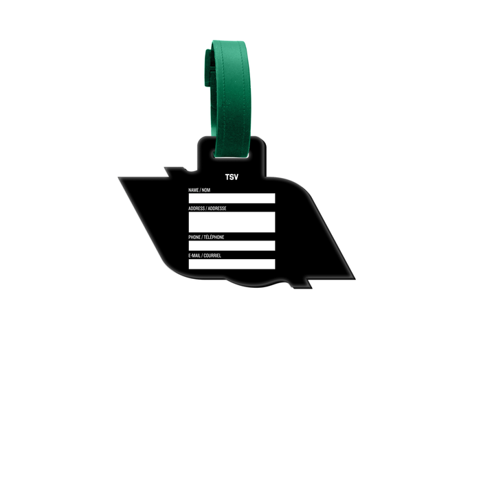 CFL Saskatchewan Roughriders Jumbo Luggage Tag