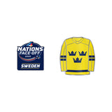 2pc Pin set NHL 4 Nations Face-off 2025 Sweden Logo & Jersey Pin