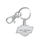 NHL Los Angeles Kings Keychain Logo