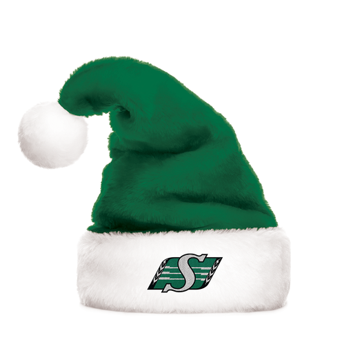 CFL Saskatchewan Roughriders Holiday Santa Hat