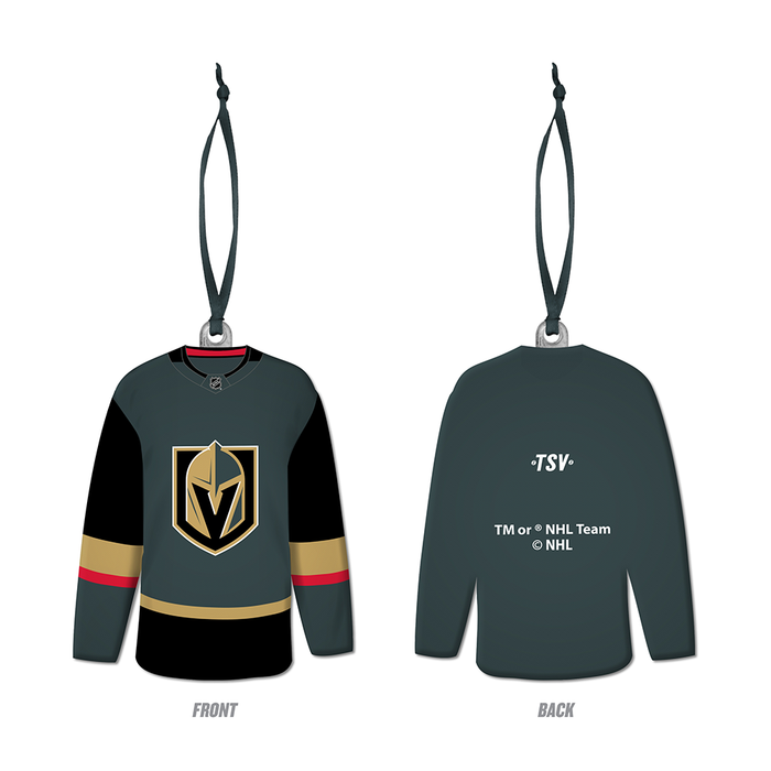 NHL Vegas Golden Knights Jersey Ornament