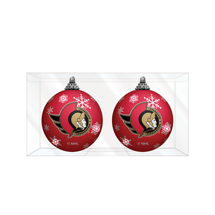 NHL Ottawa Senators Light-Up Ornament 2-Pack