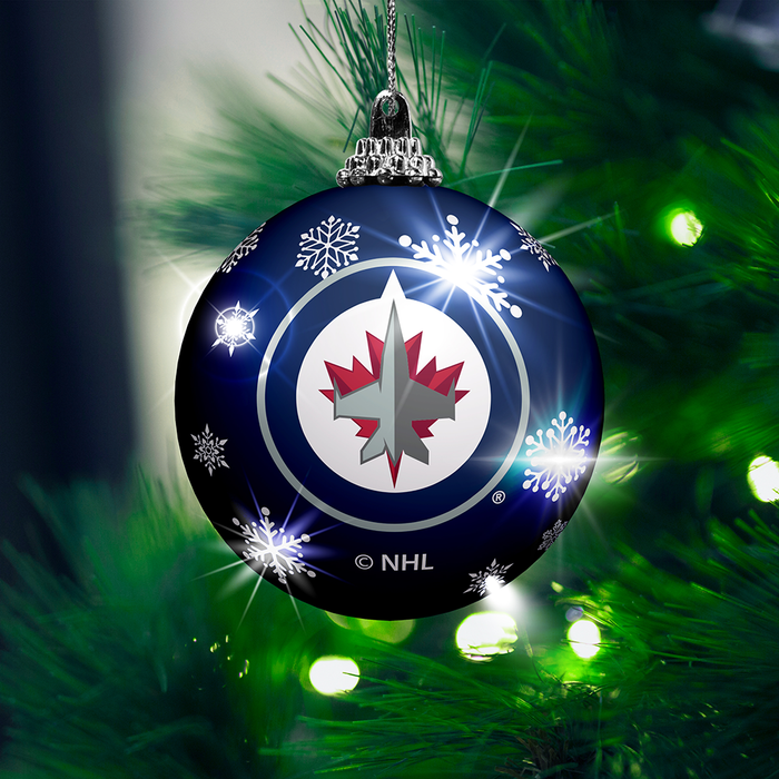 NHL Winnipeg Jets Light-Up Ornament 2-Pack