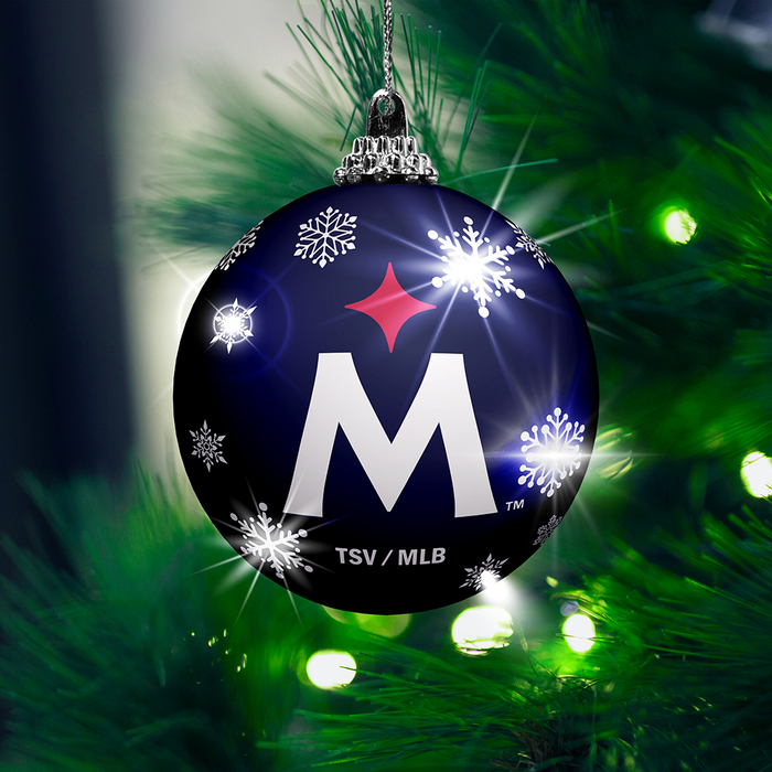 MLB Minnesota Twins Light-Up Ornament 2-Pack