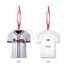 MLB Atlanta Braves Jersey Ornament