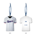 MLB Texas Rangers Home Jersey Ornament