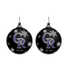 MLB Colorado Rockies Light-Up Ornament 2-Pack