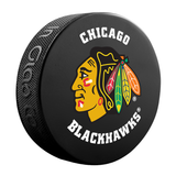NHL Chicago Blackhawks Classic Souvenir Collector Hockey Puck
