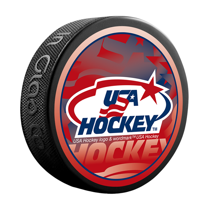 USA Hockey Official Souvenir Collector Hockey Puck