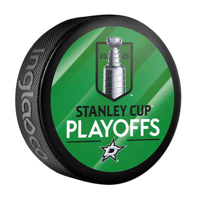 NHL Playoffs 2026 Souvenir Puck SCP Lock Up Dallas Stars