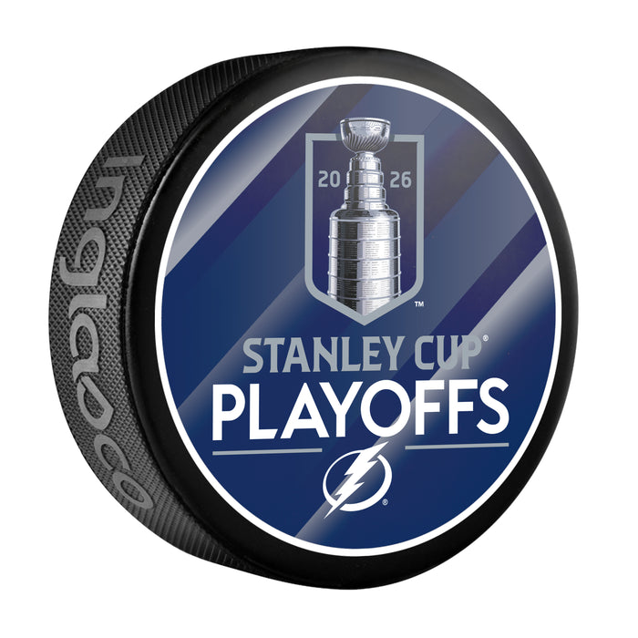 NHL Playoffs 2026 Souvenir Puck SCP Lock Up Tampa Bay Lightning