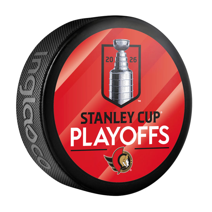 NHL Playoffs 2026 Souvenir Puck SCP Lock Up Ottawa Senators
