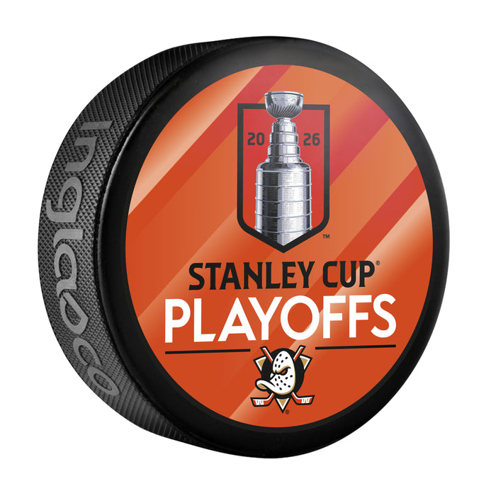 NHL Playoffs 2026 Souvenir Puck SCP Lock Up Anaheim Ducks