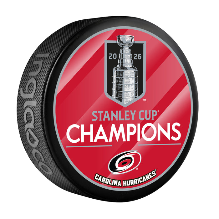 NHL Stanley Cup Champs 2026 Black Souvenir Puck - Primary Bulk  Carolina Hurricanes
