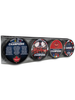 NHL 4 Nations Face-Off 2025 Canada Champions Souvenir Hockey Puck Collector's 4-Pack