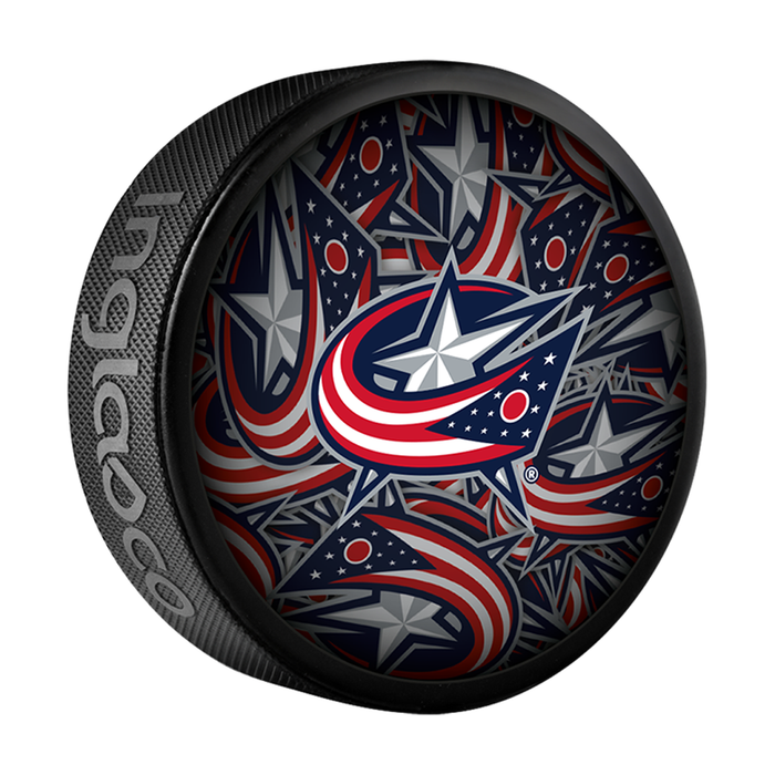 NHL Columbus Blue Jackets Clone Souvenir Collector Hockey Puck