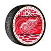 NHL Detroit Red Wings Medallion Souvenir Collector Hockey Puck