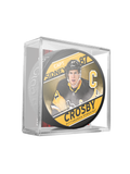 NHL Captain Series Sidney Crosby Pittsburgh Penguins Souvenir Hockey Puck In Cube