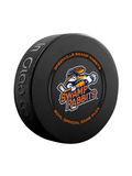 ECHL Greenville Swamp Rabbits 2023-24 Official Game Hockey Puck In Cube