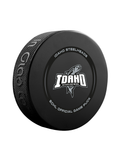 ECHL Idaho Steelheads 2023-24 Official Game Hockey Puck In Cube