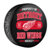 NHL Detroit Red Wings Property Of Souvenir Collector Hockey Puck