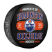 NHL Edmonton Oilers Property Of Souvenir Collector Hockey Puck