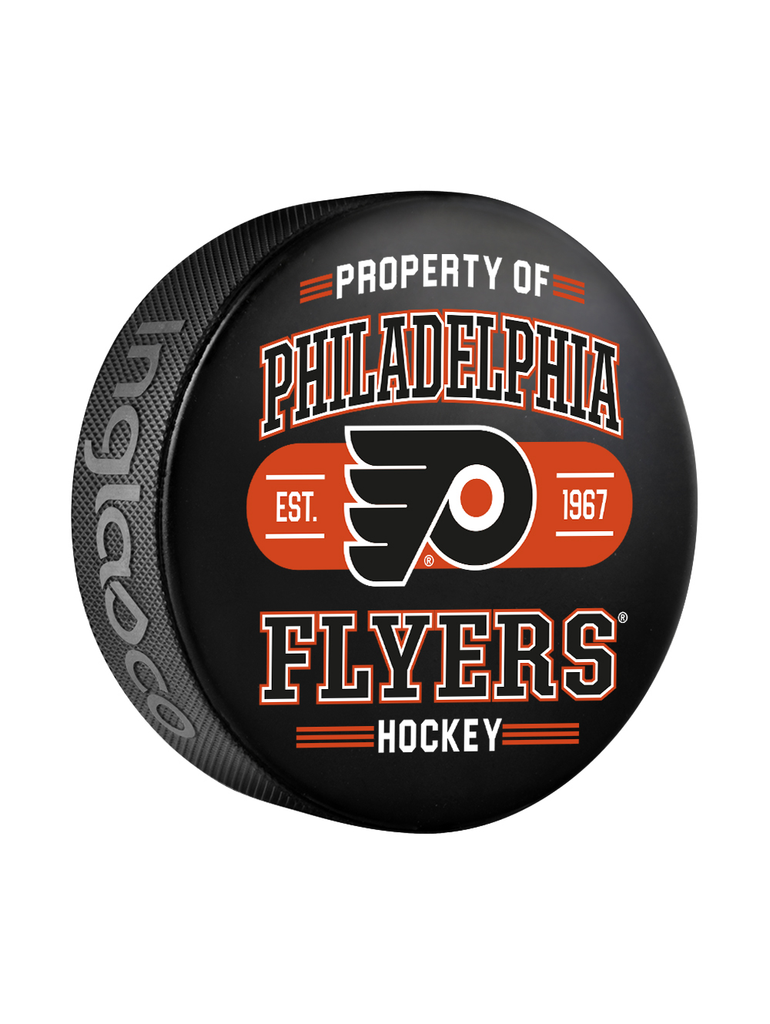 NHL Philadelphia Flyers Property Of Souvenir Collector Hockey Puck