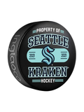 NHL Seattle Kraken Property Of Souvenir Collector Hockey Puck