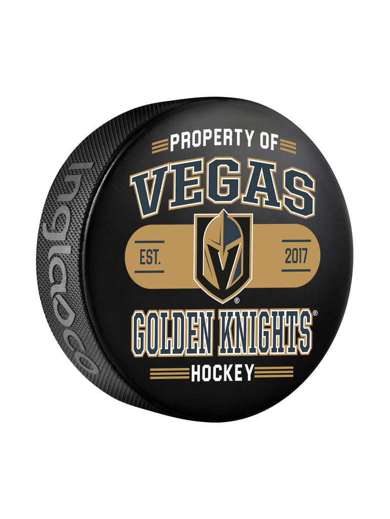 NHL Vegas Golden Knights Property Of Souvenir Collector Hockey Puck