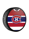 NHL Montreal Canadiens Jersey Design Souvenir Collector Hockey Puck