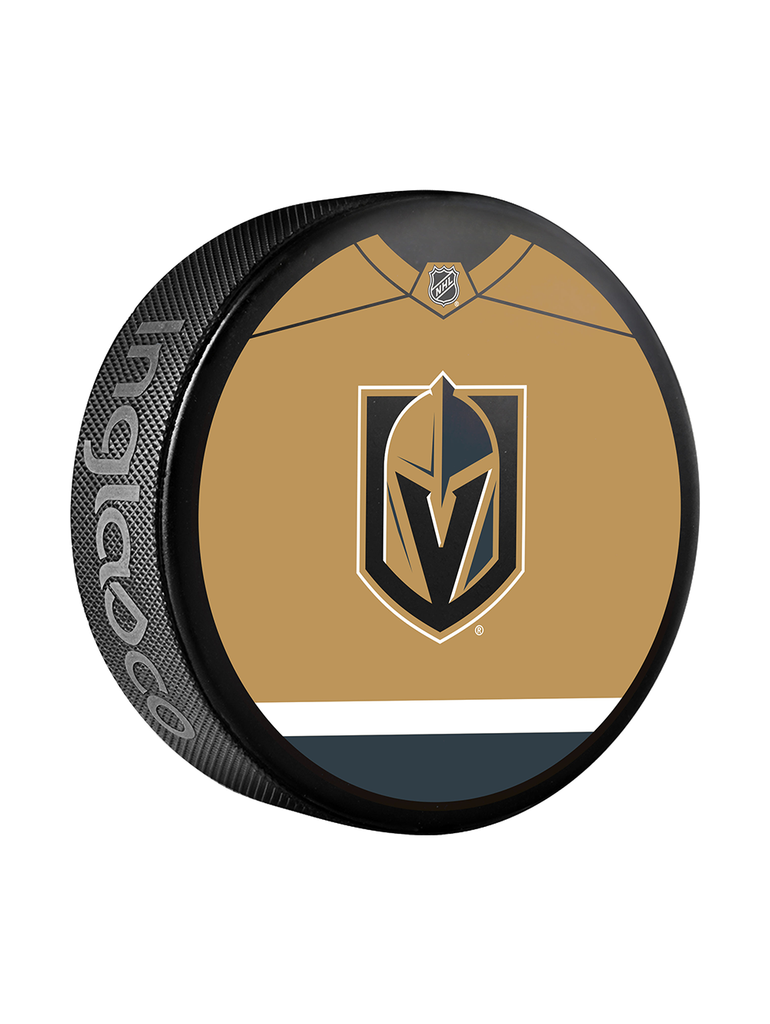 NHL Vegas Golden Knights Jersey Design Souvenir Collector Hockey Puck