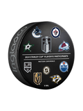NHL 2024 Stanley Cup Playoffs All Participants Souvenir Collector Puck