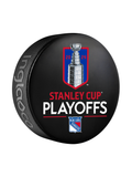 NHL New York Rangers 2024 Stanley Cup Playoffs Souvenir Collector Hockey Puck