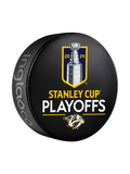 NHL Nashville Predators 2024 Stanley Cup Playoffs Souvenir Collector Hockey Puck