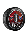 NHL 2024 Round 4 Playoffs Match-Up Florida Panthers vs Edmonton Oilers  Souvenir Collector Puck