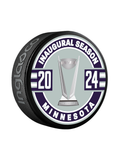 PWHL 2024 Walter Cup Champions Minnesota Official Souvenir Hockey Puck