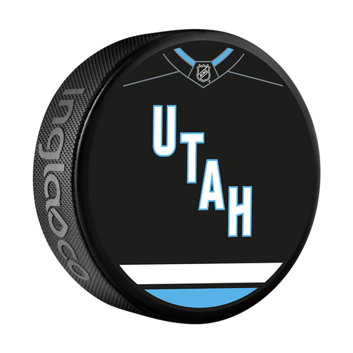 NHL Utah Hockey Club Jersey Design Logo Souvenir Collector Hockey Puck