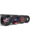 NHL Columbus Blue Jackets Souvenir Hockey Puck Collector's 4-Pack