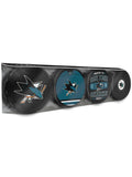 NHL San Jose Sharks Souvenir Hockey Puck Collector's 4-Pack